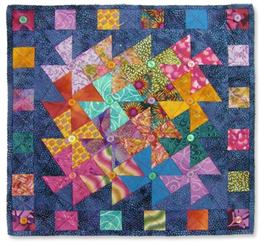Tessellating Pinwheels ~ Pat Ferguson Quilts